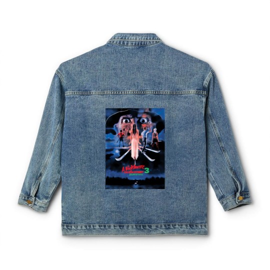 Discover A Nightmare On Elm Street 3 Classic Women's Denim Jackets