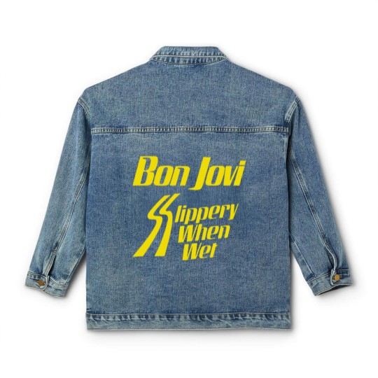Discover Bonjovi Bon Jovi Bon Jovi Bon Classic Women's Denim Jackets