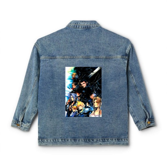 Discover Final Fantasy VII Crisis Core Classic Women's Denim Jackets