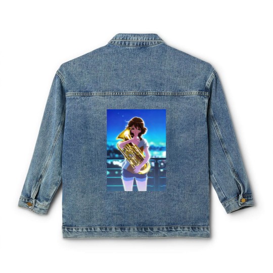 Discover Hibike Euphonium - Oumae Kumiko Classic Women's Denim Jackets