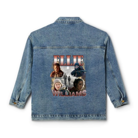 Discover Ellie Williams Classic Women's Denim Jackets, Bella Ramsey TLOU Classic Women's Denim Jackets, Joel and Ellie TLOU Classic Women's Denim Jackets, Narco Pedro Pascal Fans