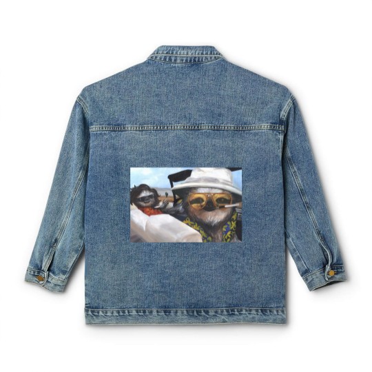 Discover Fear and Loathing in Sloth Vegas Classic Women's Denim Jackets