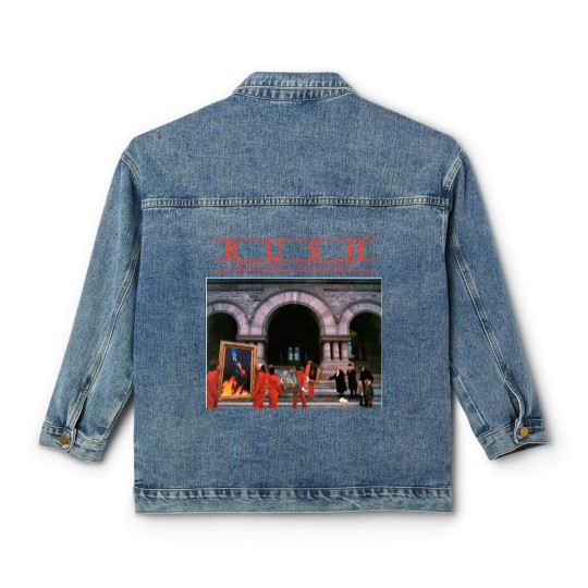 Discover Moving Pictures - Rush Classic Women's Denim Jackets