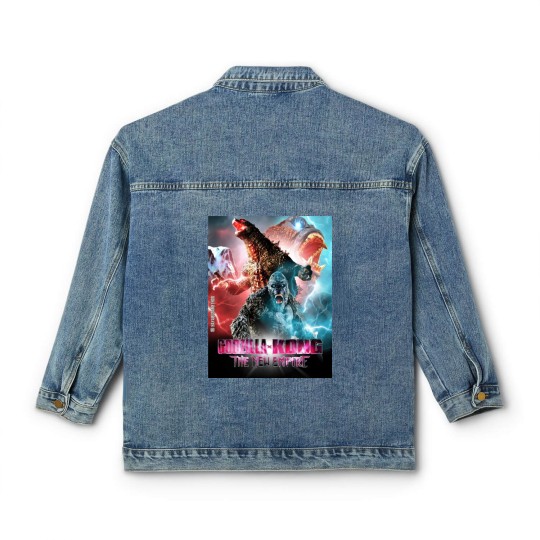Discover god zilla X Kong The New Empire Classic Women's Denim Jackets