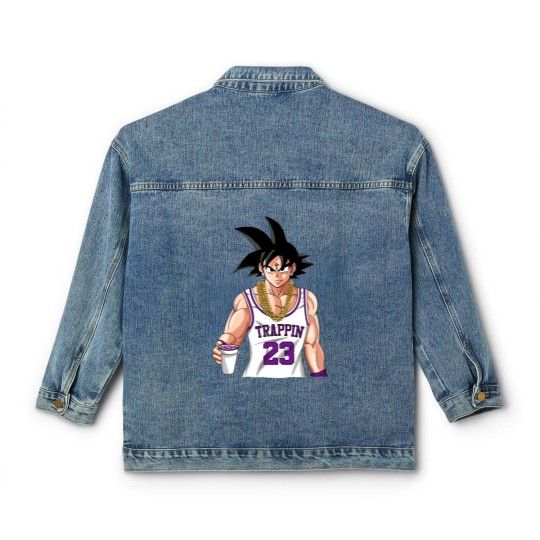 Discover Trap Goku Classic Women's Denim Jackets