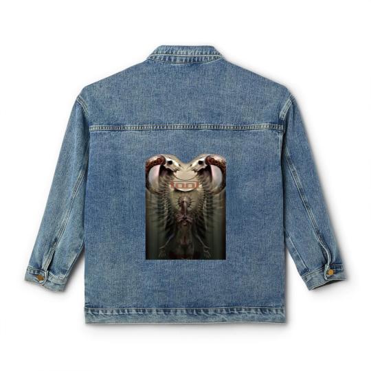 Discover Tool Classic Women's Denim Jackets - Metal Music Classic Women's Denim Jackets - Fear Inoculum