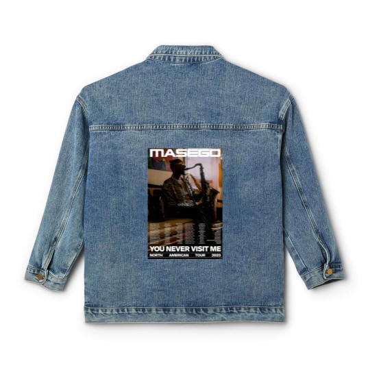 Discover Masego You Never Visit Me Tour 2023 dodson1 | Essential Classic Women's Denim Jackets