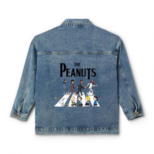 Discover The peanut walking Abbey Road Classic Women's Denim Jackets Classic Women's Denim Jackets
