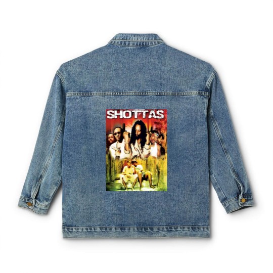 Discover Shottas Jamaican Crime Gangsta Movie Classic Women's Denim Jackets