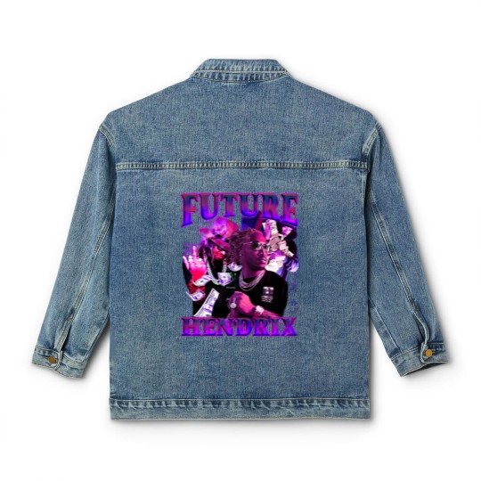 Discover Future Hendrix Classic Women's Denim Jackets, Future Hendrix Vintage Classic Women's Denim Jackets, Future Hendrix Retro Classic Women's Denim Jackets, Future Hendrix Classic Women's Denim Jackets, Future Hendrix Classic Women's Denim Jackets