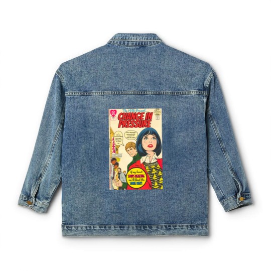 Discover The 1975 Pressure Vintage Comic Classic Women's Denim Jackets