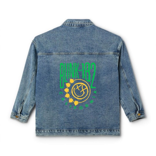 Discover Blink-128 Classic Women's Denim Jackets, Smiley Face Classic Women's Denim Jackets, Rock Show Classic Women's Denim Jackets,