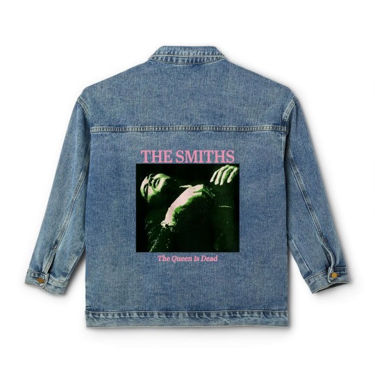 Discover Vintage The Smiths Green Y2K Rock Retro Punk The Queen Is Dead Classic Women's Denim Jackets