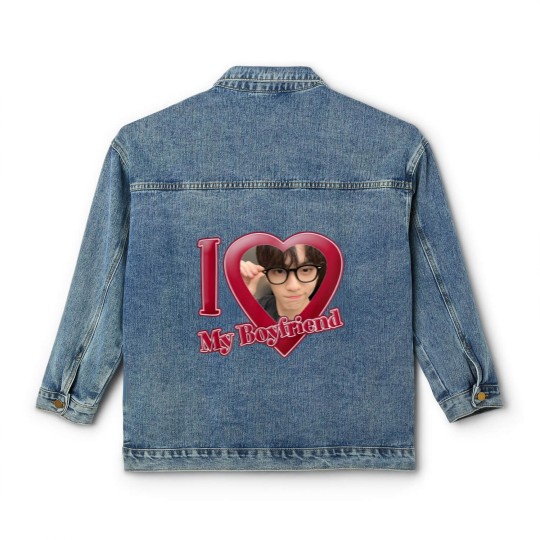 Discover Soobin TXT ‘i love my boyfriend’ Army78th Field Artillery Regiment wo Txt Classic Women's Denim Jackets