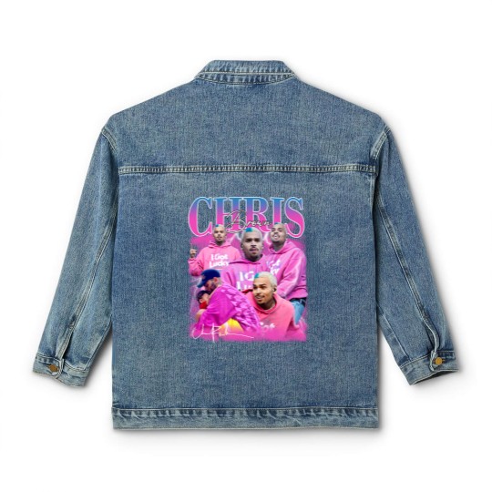 Discover Chris Brown Classic Women's Denim Jackets, Chris Brown Lover Classic Women's Denim Jackets, Chris Brown