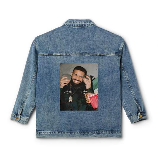 Discover Vintage Drake Classic Women's Denim Jackets, Drake Classic Women's Denim Jackets, Drake Merch