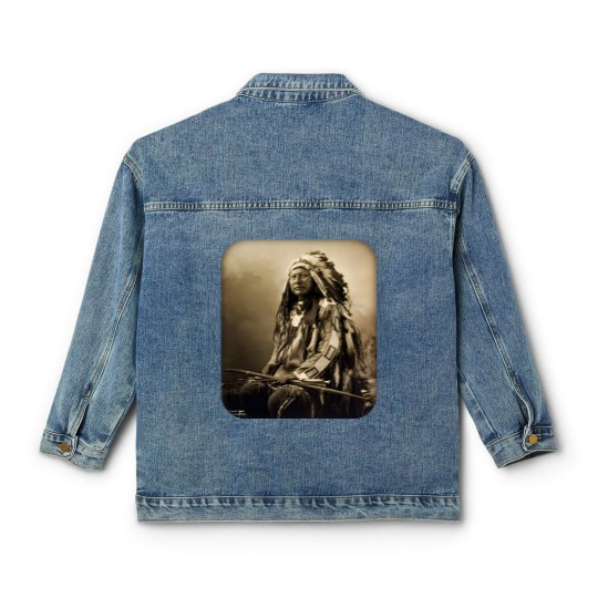 Discover Chief Spotted Elk Lakota Sioux Native American Indian - Native American - Classic Women's Denim Jackets