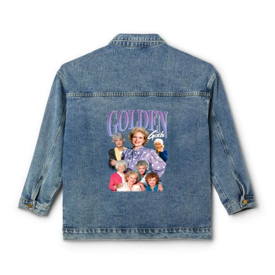 Discover The Stay Golden Movie Classic Women's Denim Jackets, Vintage Y2K The Stay Golden Classic Women's Denim Jackets