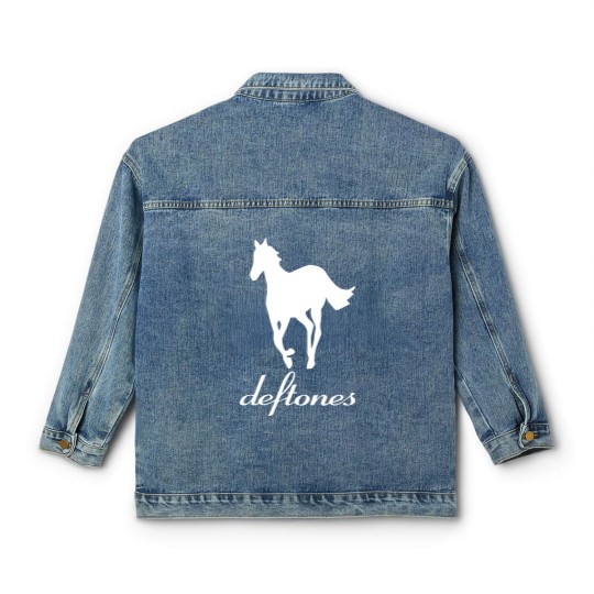 Discover Vintage Deftone Pony Logo Classic Women's Denim Jackets