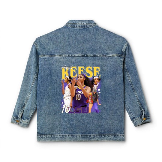 Discover Angel Reese Vintage Classic Women's Denim Jackets