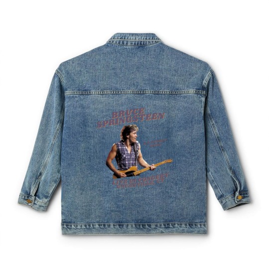 Discover Bruce Springsteen Uncasville Classic Women's Denim Jackets, Bruce Springsteen