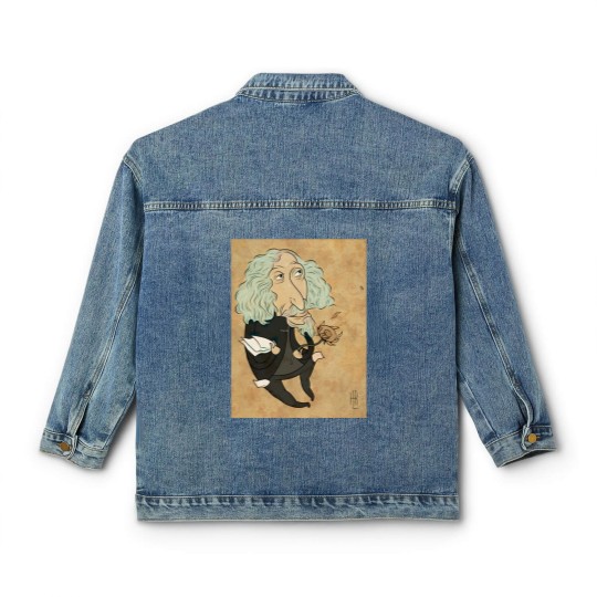 Discover El Caballero de Paris, Heyder Luis Reyes, Backroom Art Classic Women's Denim Jackets
