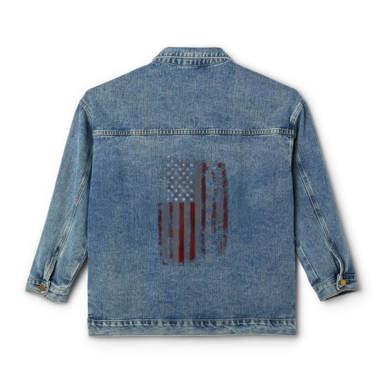 Discover upchurch family american flag t Classic Women's Denim Jackets