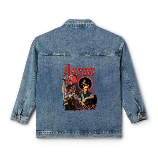 Discover Vintage Aaron Lewis 90s Classic Women's Denim Jackets, Aaron Lewis Bootleg Classic Women's Denim Jackets