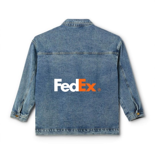Discover FedEx Ground Delivery Logo Classic Women's Denim Jackets