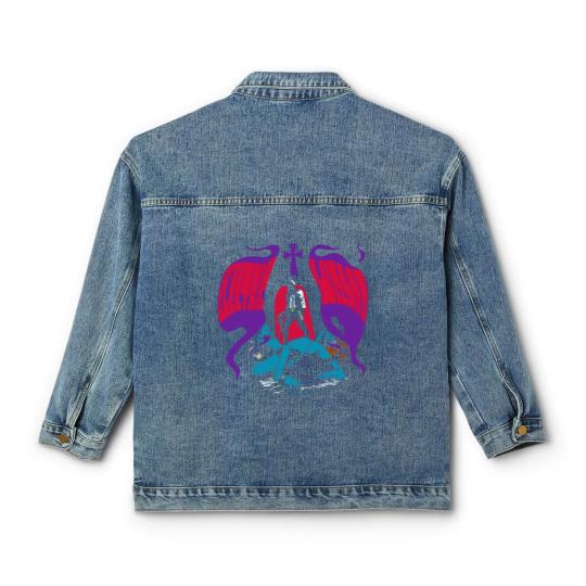 Discover Electric Wizard, Dooom Metal, Stoner Rock, Black Metal Classic Women's Denim Jackets