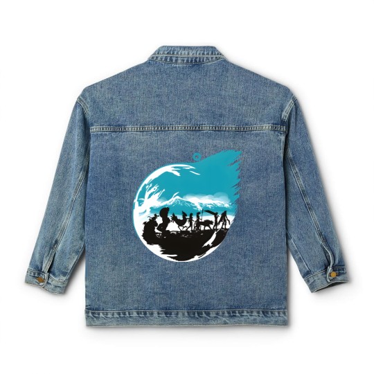 Discover FELLOWSHIP OF THE FANTASY Classic Women's Denim Jackets