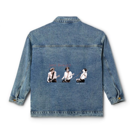 Discover 1994 Jeff Buckley So Real Unisex Black Classic Women's Denim Jackets, 90s Jeff Buckley Concert, Jeff Buckley Classic Women's Denim Jackets