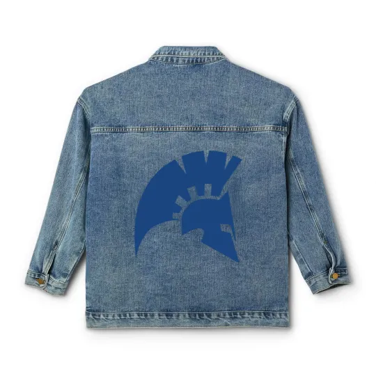 Discover Tacoma Community College Titans logo Classic Women's Denim Jackets