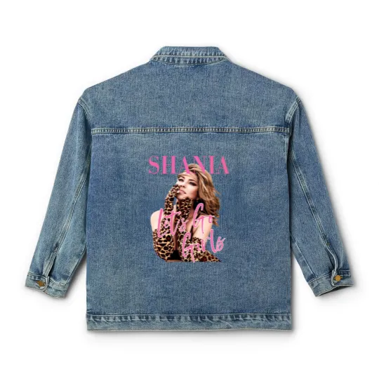 Discover Shania Twain Let's Go Girls Graphic Classic Women's Denim Jackets