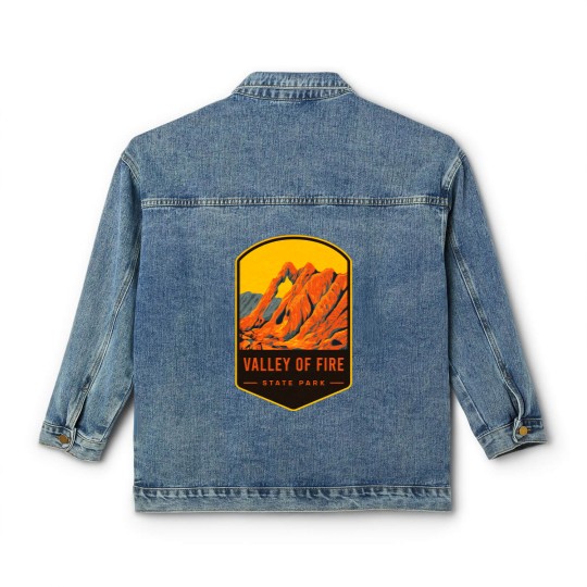 Discover Valley Of Fire State Park Classic Women's Denim Jackets