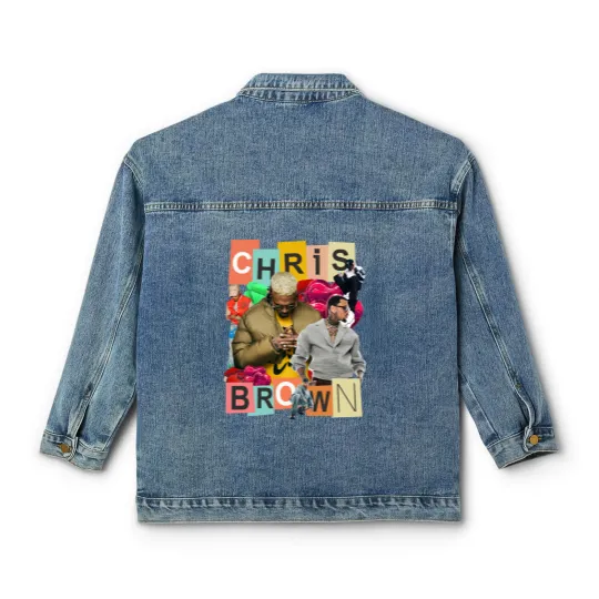 Discover Vintage Breezy Chris Brown Classic Women's Denim Jackets