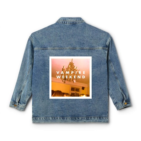 Discover Vampire Weekend Classic Women's Denim Jackets - Vampire Weekend Music Classic Women's Denim Jackets