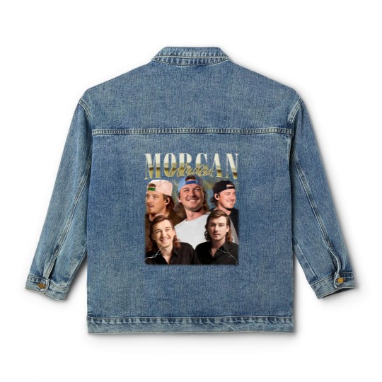 Discover Vintage Wallen Classic Women's Denim Jackets, Wallen vintage Classic Women's Denim Jackets, Country Music Classic Women's Denim Jackets, Morgan Western Tour Classic Women's Denim Jackets