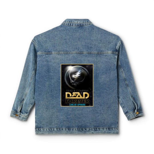 Discover Dead & Company Sphere Classic Women's Denim Jackets, Dead and Company Tour Classic Women's Denim Jackets