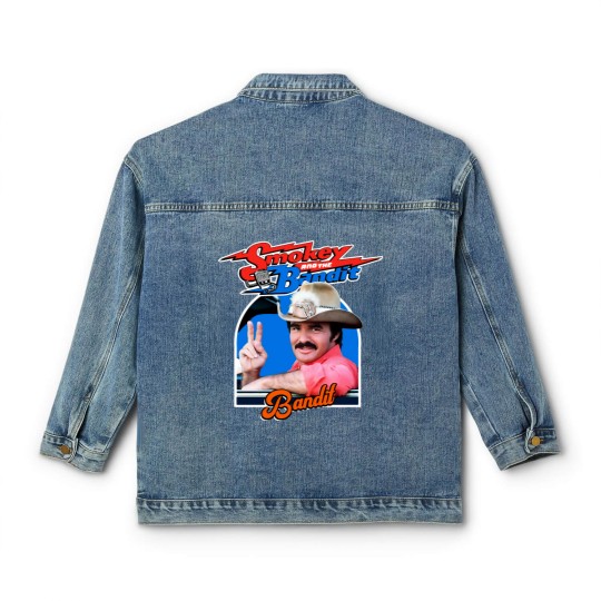 Discover Movie Smokey And The Bandit Darville Burt Reynolds Classic Women's Denim Jackets