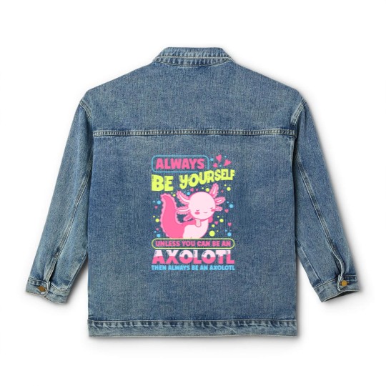 Discover Axolotl Axolotl 5 Classic Women's Denim Jackets
