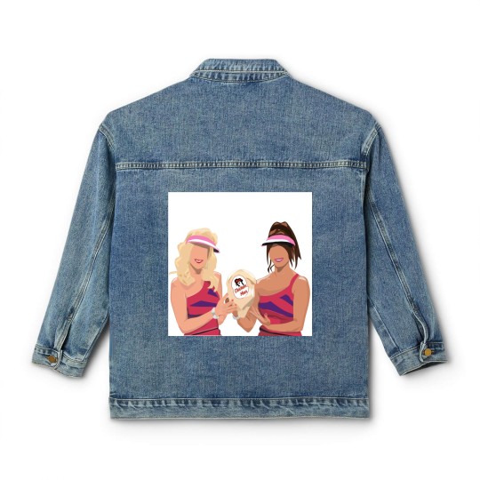 Discover SNL Super Showcase Maya Rudolph and Kristen Wiig Classic Women's Denim Jackets