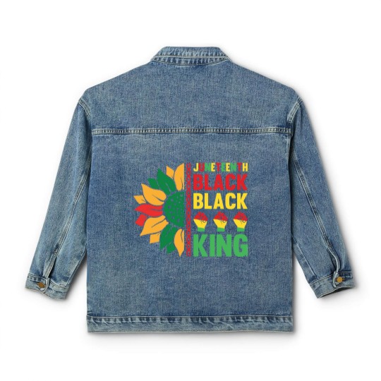 Discover Juneteenth 2023 Celebration, Black Independence Day Unisex Classic Women's Denim Jackets, Freeish Classic Women's Denim Jackets