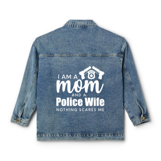 Discover Police girlfriend police wife Classic Women's Denim Jackets police wife Classic Women's Denim Jackets