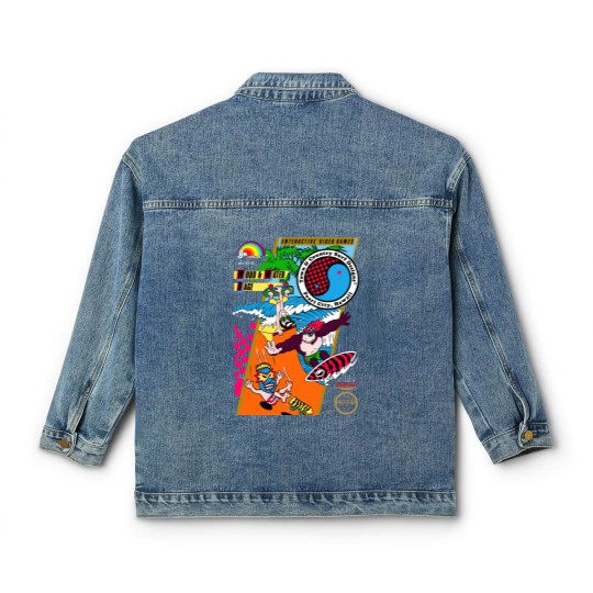 Discover T C Town and Country Surf Designs Vintage Replica Classic Women's Denim Jackets