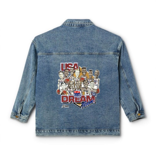 Discover The Dream Team 92 Classic Women's Denim Jackets