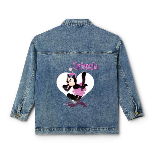 Discover Ortensia Love Classic Women's Denim Jackets