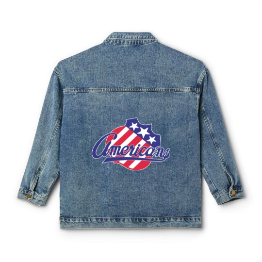 Discover Rochester Americans Ice Hockey Classic Women's Denim Jackets