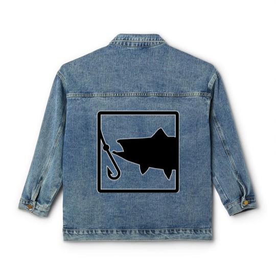 Discover fishing - Fishing - Classic Women's Denim Jackets
