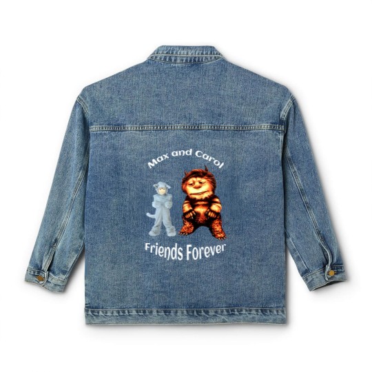 Discover Where the Wild Things Are - Max and Carol - Where The Wild Things Are - Classic Women's Denim Jackets